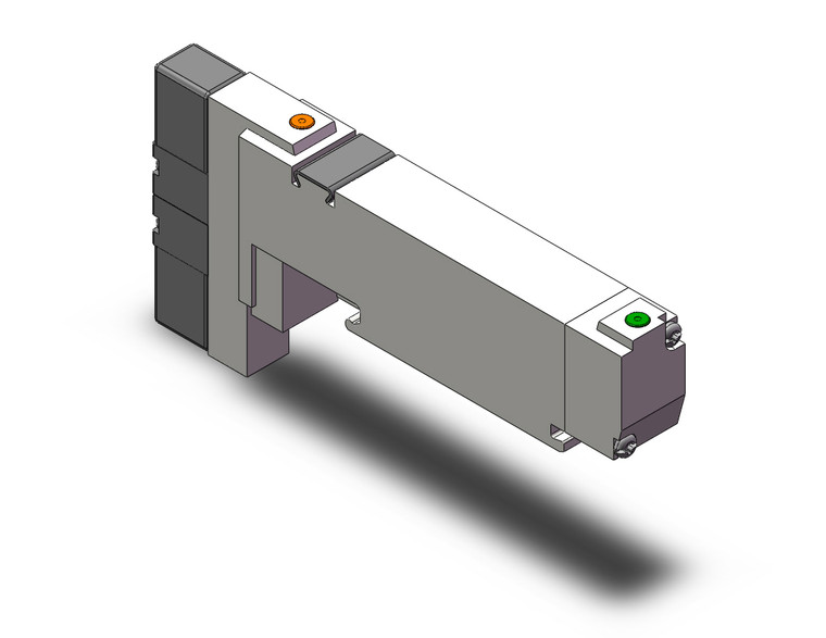 SMC VQ2400N-51-Q 5 Port Plug In Valve
