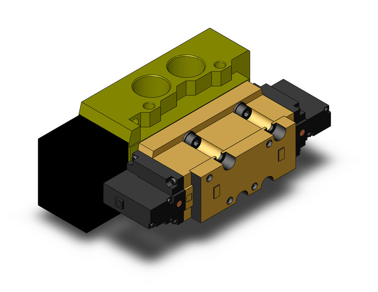 SMC VSR8-10-FHG-D-3EZA10T Valve, Size 3, Iso
