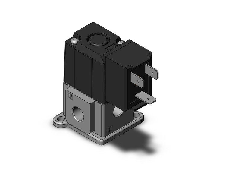 SMC VT307K-5DO1-01F-F-Q body ported 3 port valve