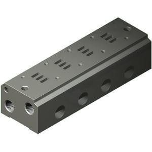 SMC VVEX2-2-2-02N Manifold Assy, 2 Sta.