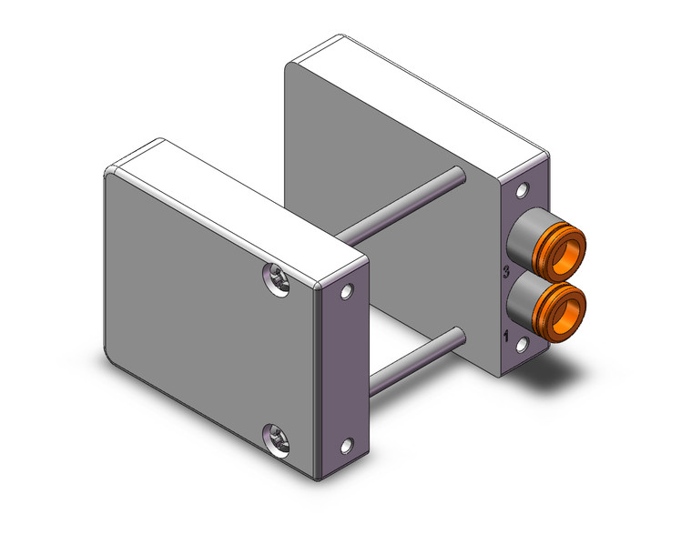 SMC VV100-10-03U1-N7F1 Non Plug-In Individual Wiring Mfld