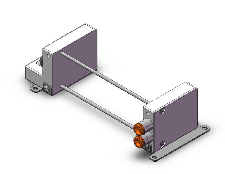 SMC VV100-10FBD1-10U1-N7F1 Plug-In Connector Type Mfld