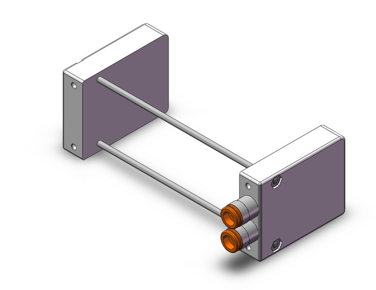 SMC VV100-10FBD2-09U1-N7 Plug-In Connector Type Mfld