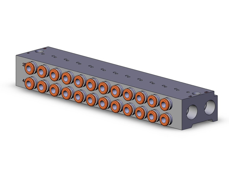 SMC VV4QD15-12C4 4/5 Port Solenoid Valve