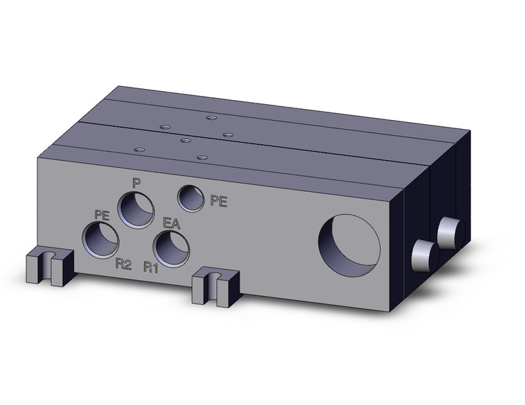 SMC VV5FR2-01T-021-01 Vfr Valve Manifold