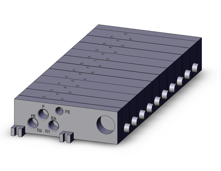 SMC VV5FR2-01T-101-02T Vfr Valve Manifold