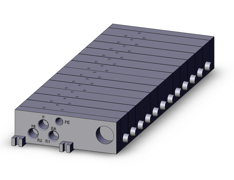 SMC VV5FR2-01T-121-02T Vfr Valve Manifold