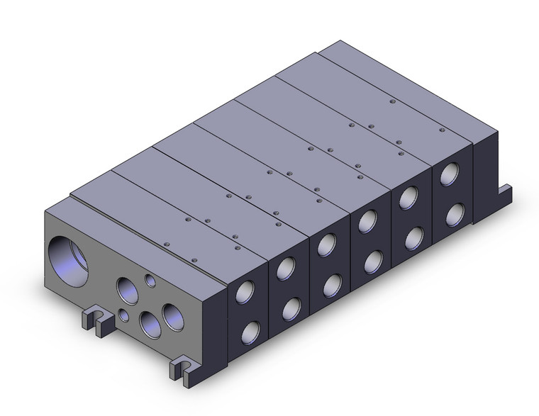 SMC VV5FR4-01T-061-04T Vfr Valve Manifold