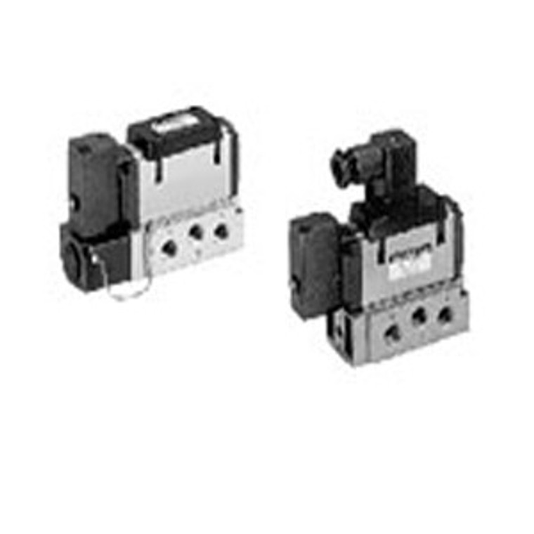 SMC VV5FR5-01T-081-04 VFR2000/3000/4000/5000 Series 5 Port Pilot, Operated Solenoid Valve, Rubber Seal Manifold Specifications