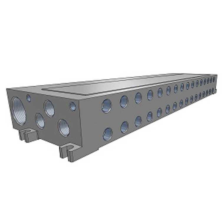 SMC VV5FS3-01T-111-03T VFS3000 Series 5 Port Solenoid Valve 5 Port Pilot Operated Solenoid Valve Manifold Specifications Plug-in Type
