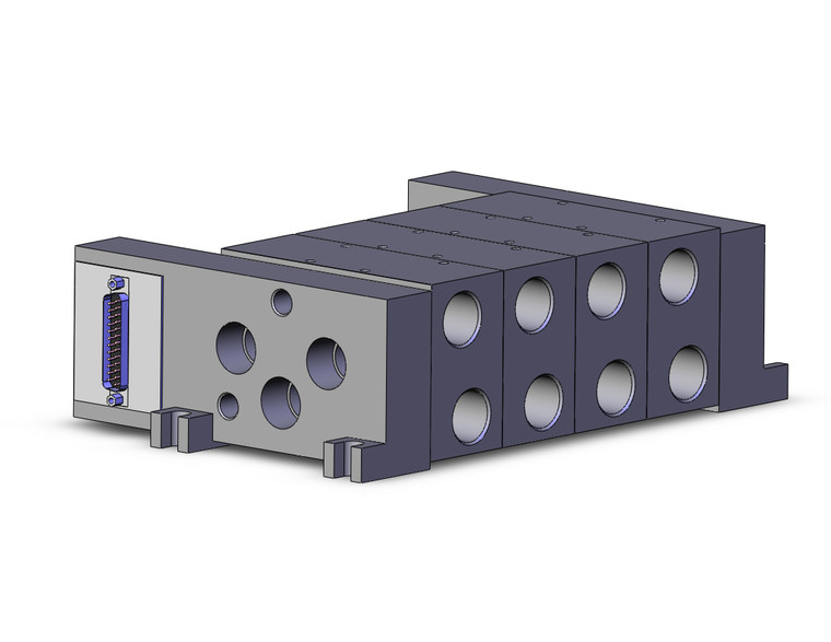 SMC VV5FS4-01FD-041-04T 4/5 Port Solenoid Valve