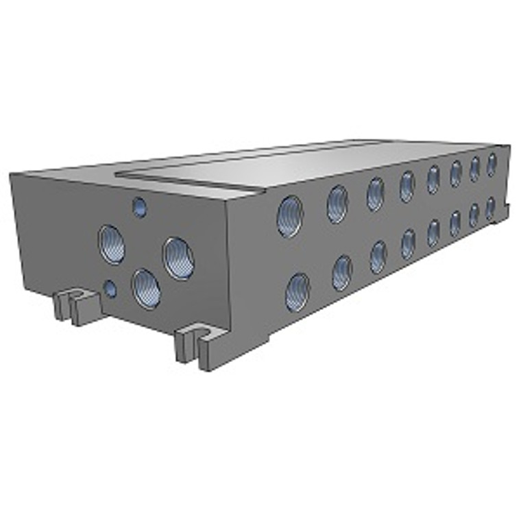 SMC VV5FS4-01FU-081-04T VFS4000 Series 5 Port Solenoid Valve 5 Port Pilot Operated Solenoid Valve Manifold Specifications Plug-in Type