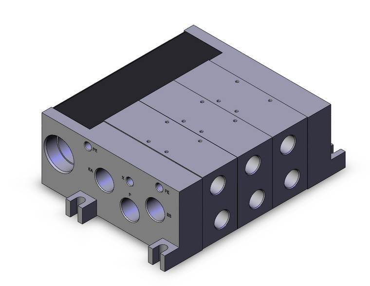 SMC VV5FS5-01T-031-04T Vfs Valve Manifold