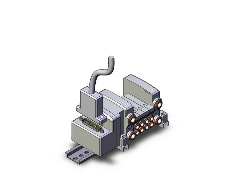 SMC VV5QC11-04C6FD1-D Vqc Manifold