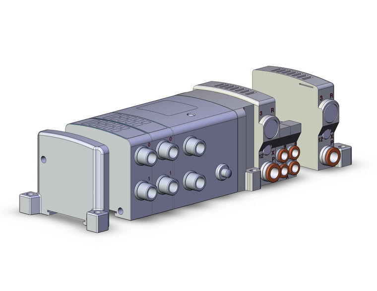 SMC VV5QC11-04C6SDYN32-S Vqc Manifold