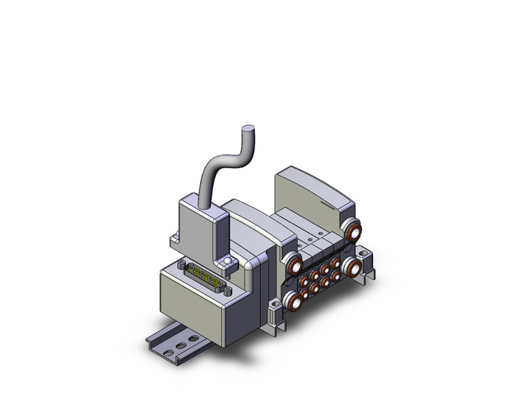 SMC VV5QC11-04N3FD1-D Vqc Manifold