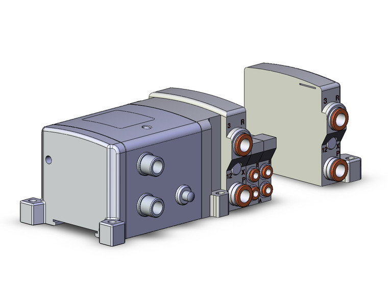 SMC VV5QC11-06C4SDZENN0 4/5 Port Solenoid Valve