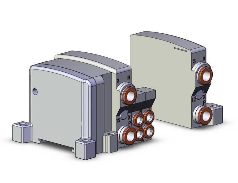SMC VV5QC11-06N7SD0 4/5 Port Solenoid Valve