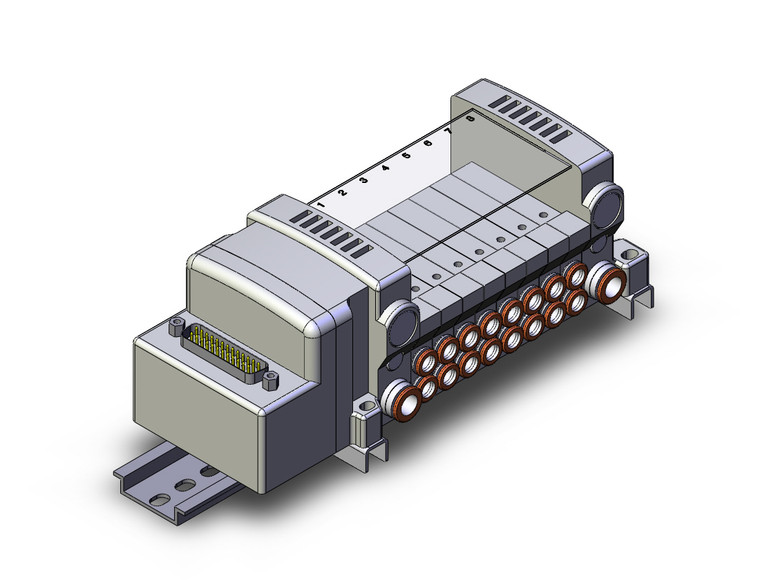 SMC VV5QC11-08N7FD0-DNS Vqc Manifold