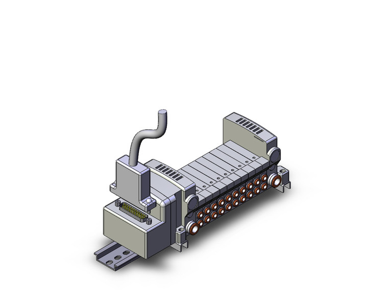 SMC VV5QC11-10N3FD3-DS Vqc Manifold