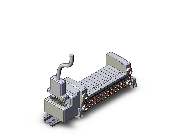 SMC VV5QC11-12C4FD1-DR Vqc Manifold