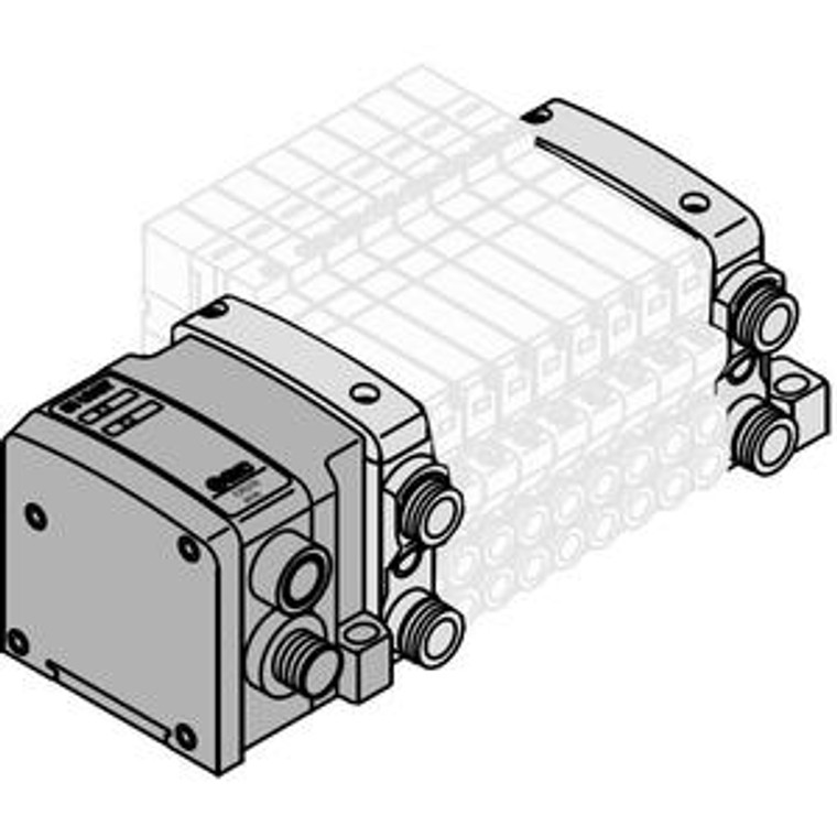 SMC VV5QC11-12N3SD0 4/5 Port Solenoid Valve