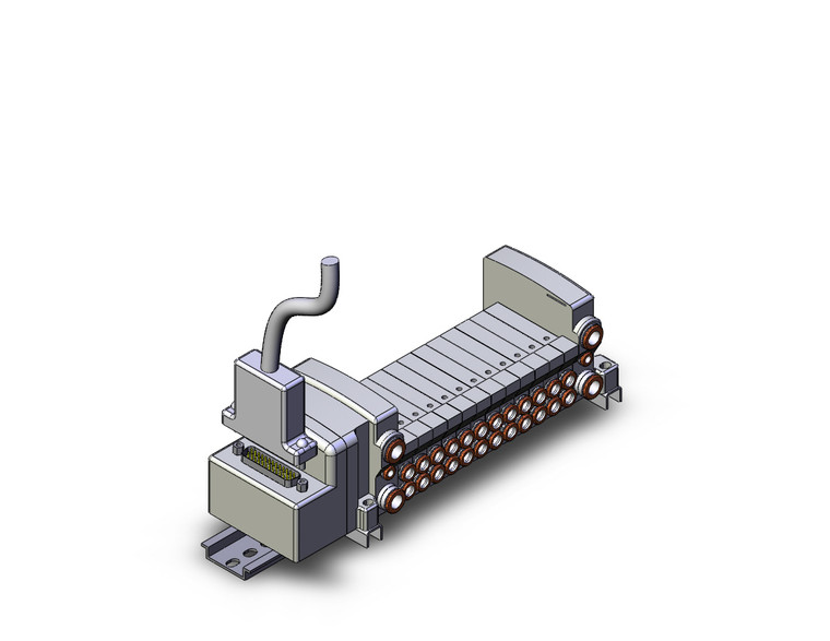 SMC VV5QC11-12N7FD1-DR Vqc Manifold
