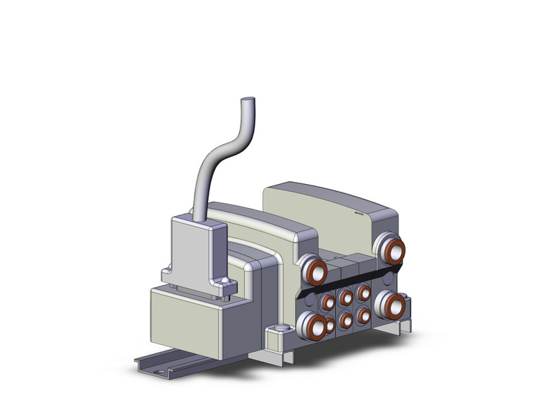 SMC VV5QC21-03C6FD3-BD Vqc Manifold