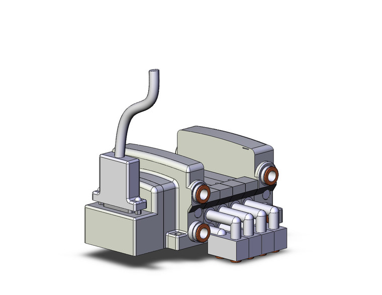 SMC VV5QC21-04B6FD3-B 4/5 Port Solenoid Valve