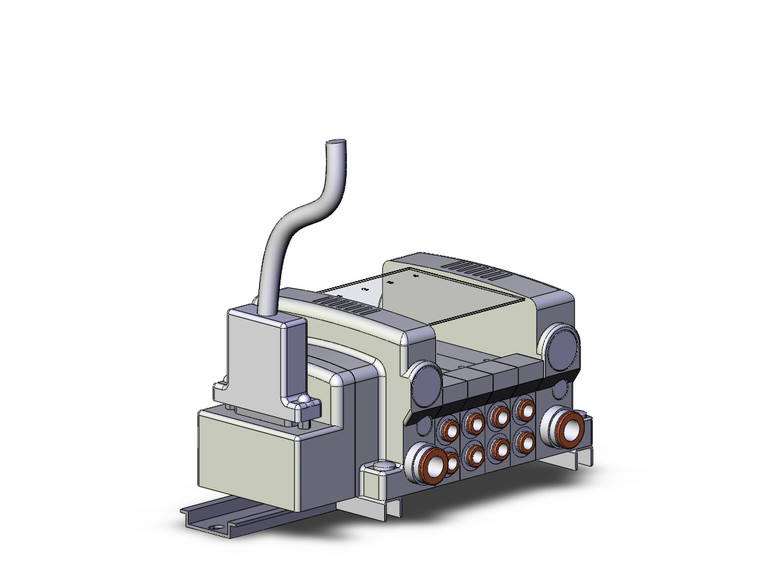 SMC VV5QC21-04C6FD2-DNS Vqc Manifold