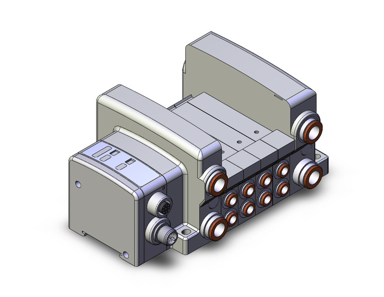 SMC VV5QC21-04C6SDA2 Vqc Manifold