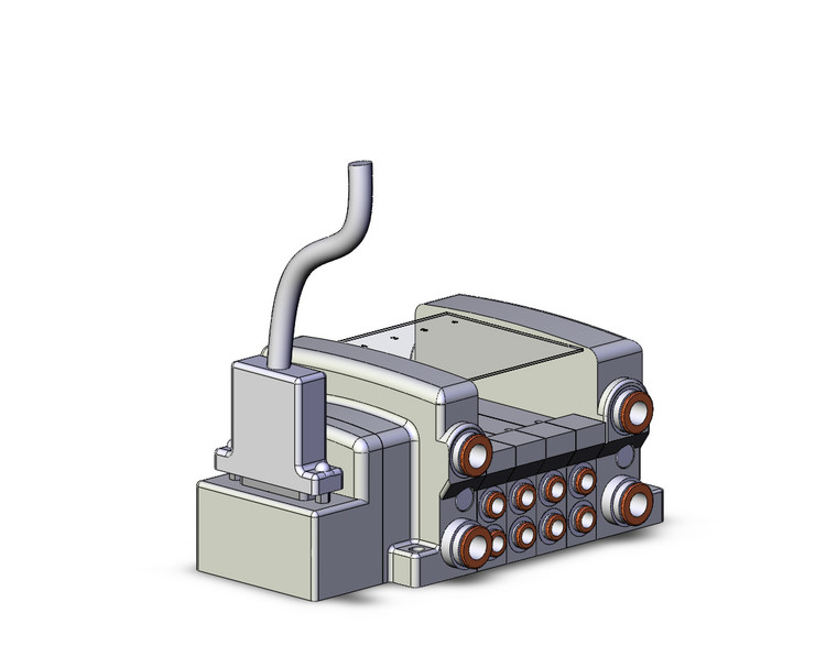 SMC VV5QC21-04N7FD2-N Vqc Manifold