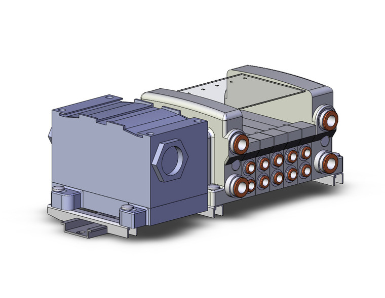 SMC VV5QC21-05N7TD0-BDN Vqc Manifold