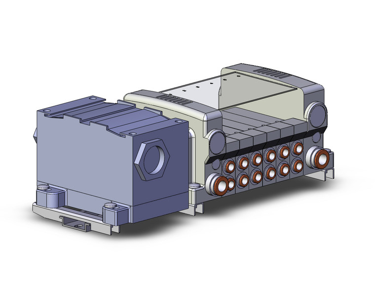 SMC VV5QC21-06N7TD0-BDNS Vqc Manifold