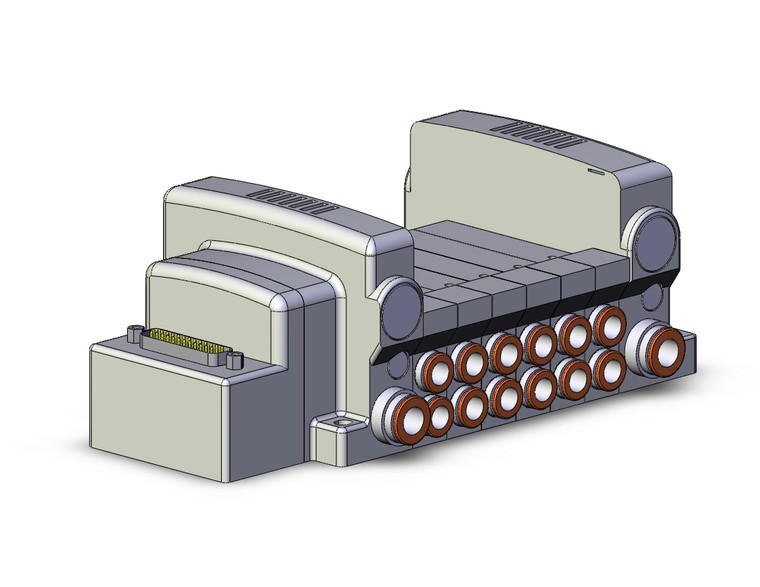 SMC VV5QC21-06N9FD0-S Vqc Manifold