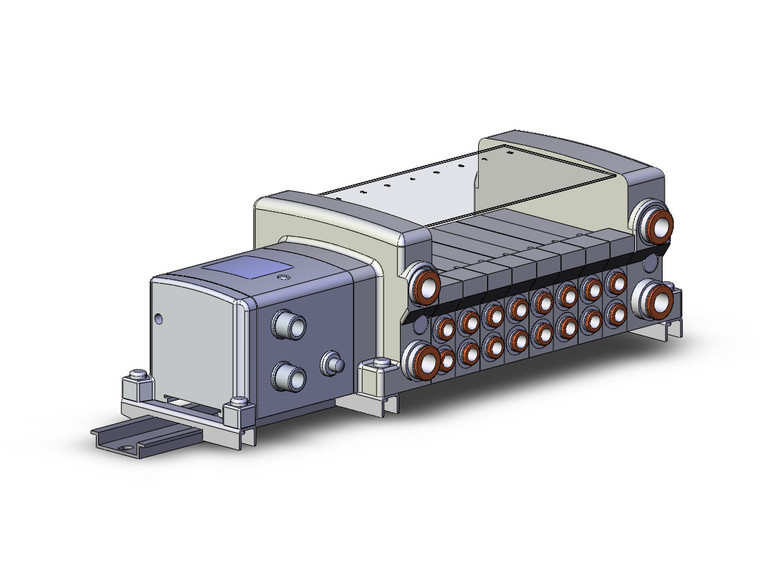 SMC VV5QC21-08N7SDQN0-DN-X160US Vqc Manifold
