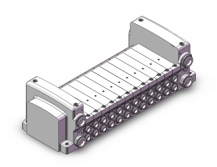 SMC VV5QC21-12C6SD60 4/5 Port Solenoid Valve