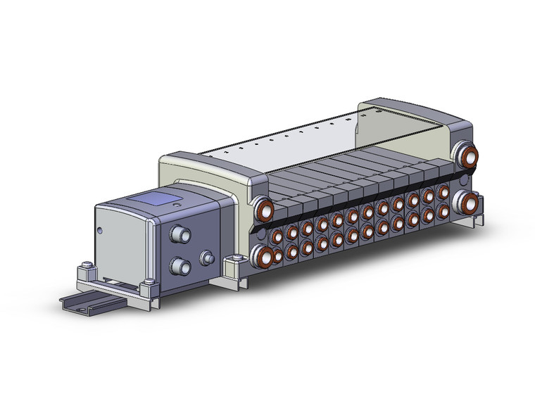 SMC VV5QC21-12N7SDZENN0-DN Vqc Manifold
