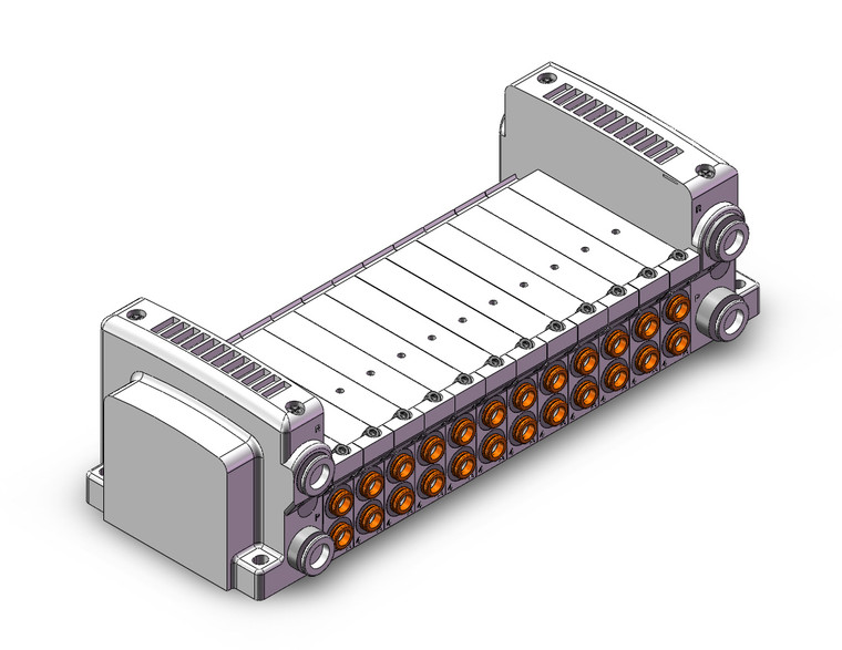 SMC VV5QC21-12N7SD60-S Vqc Manifold