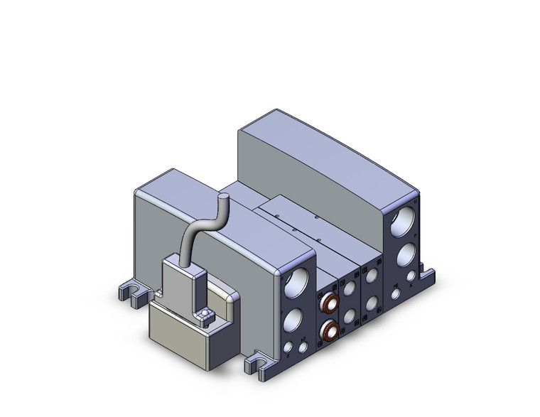 SMC VV5QC41-03C10FD3 4/5 Port Solenoid Valve
