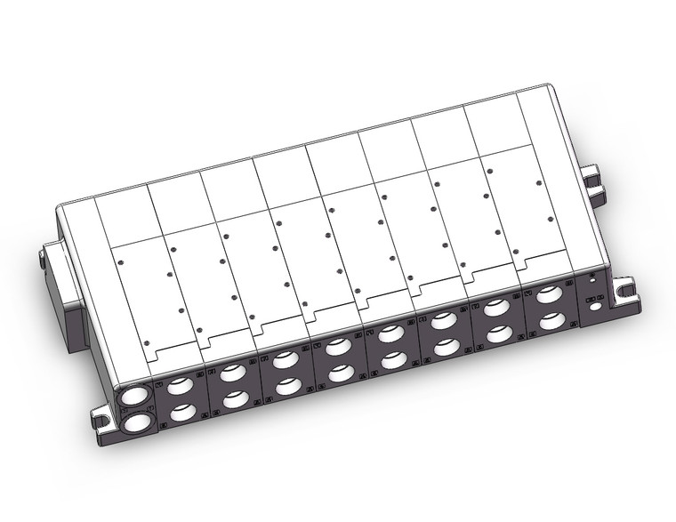 SMC VV5QC51-0804SD0 4/5 Port Solenoid Valve