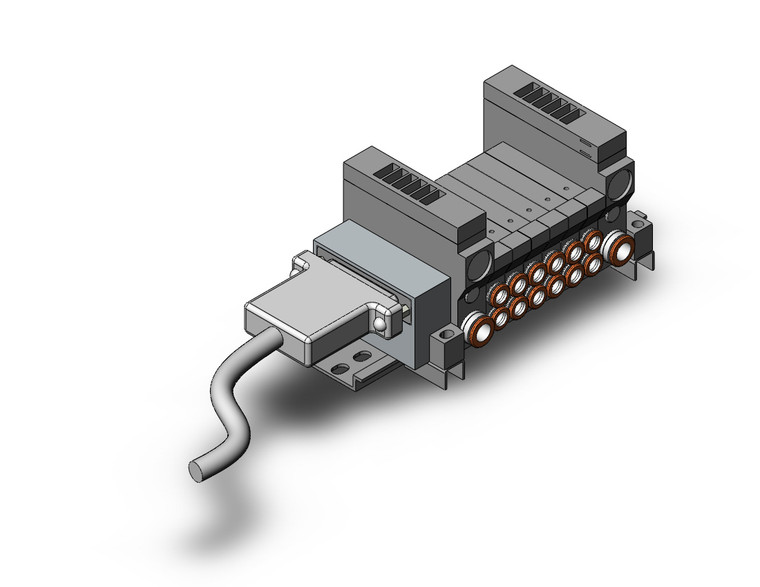 SMC VV5Q11-06N7FS1-DS 4/5 Port Solenoid Valve