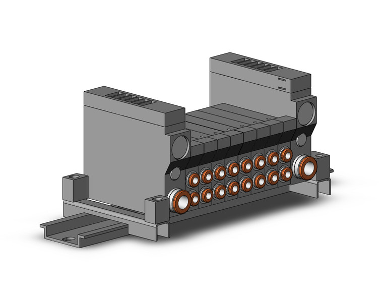 SMC VV5Q11-08C4S0-DS 4/5 Port Solenoid Valve