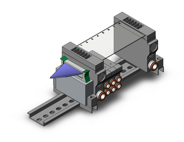 SMC VV5Q11-08N7PU2-DNS Vv5Q Manifold