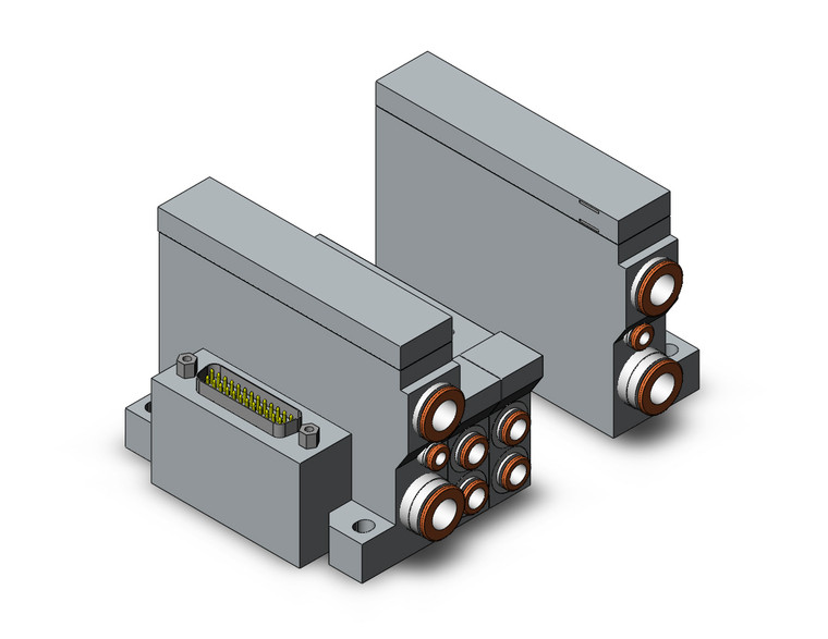 SMC VV5Q21-04N7FU0-R 4/5 Port Solenoid Valve