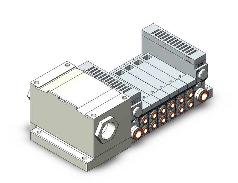 SMC VV5Q21-06C6T0-SW Vv5Q Manifold