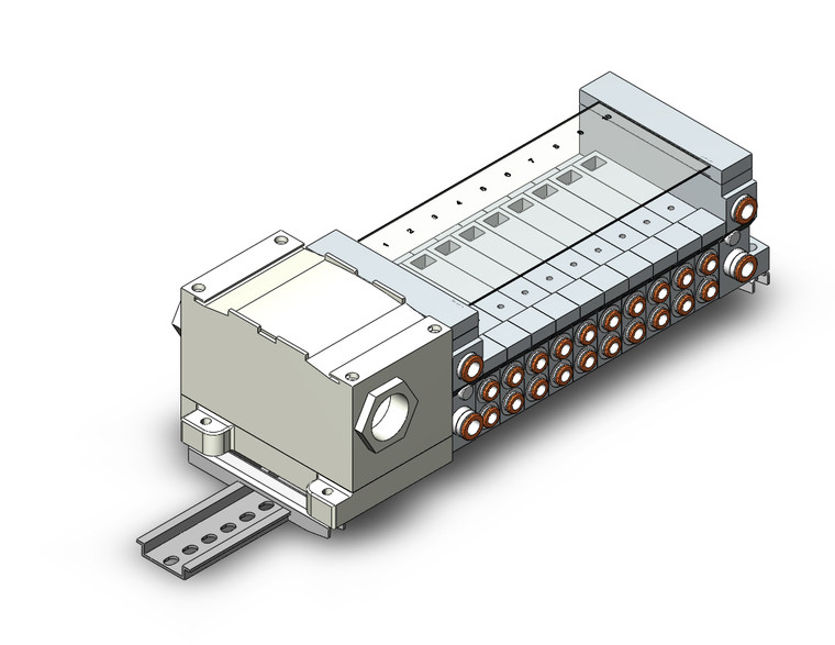 SMC VV5Q21-10N7T0-DNS 4/5 Port Solenoid Valve