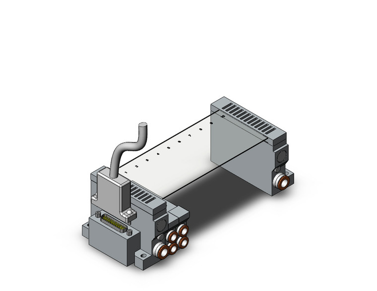 SMC VV5Q21-10N9FU2-NS Vv5Q Manifold