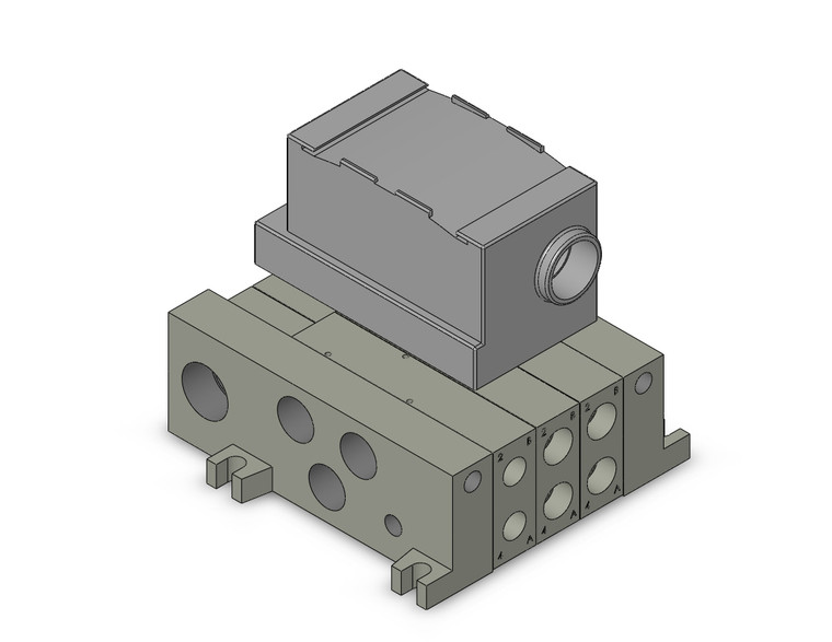 SMC VV5Q41-0302TT0 Vv5Q Manifold