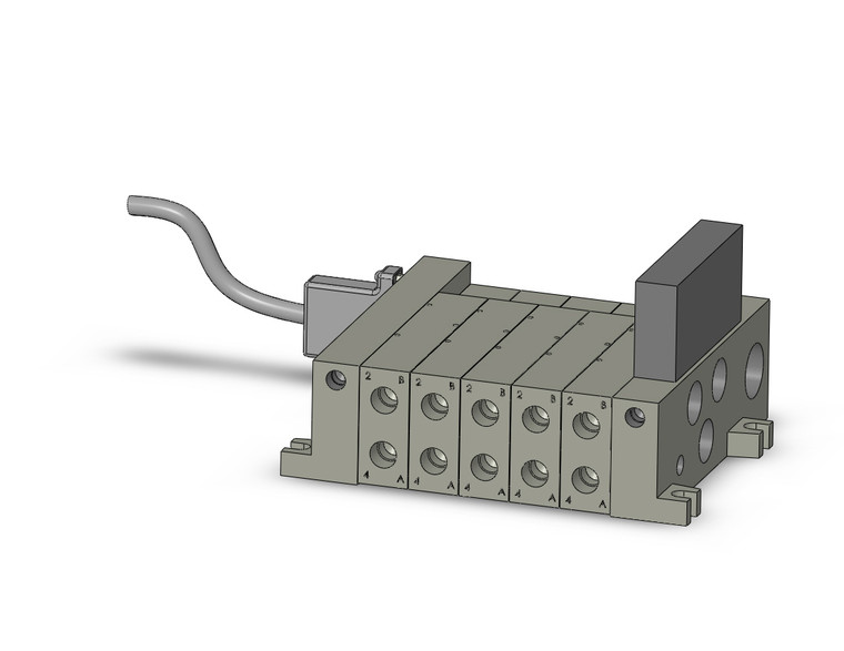 SMC VV5Q41-0502FD3-SU Vv5Q Manifold